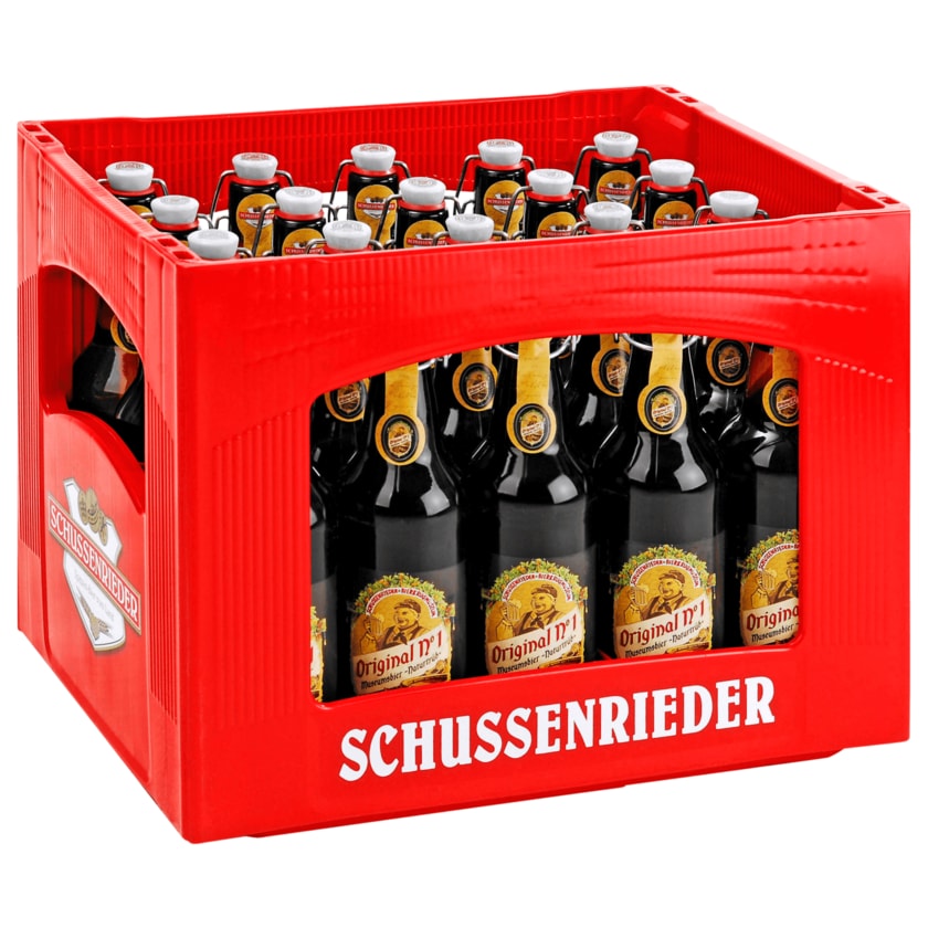 Schussenrieder Original No.1 Naturtrübes Bier 20x0,5l